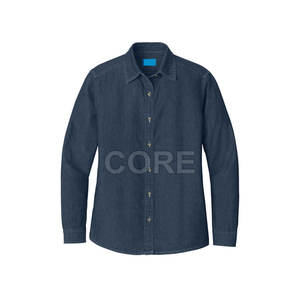 Las mejores camisas vaqueras para mujer de tendencia, servicio Oem, último estilo, camisas vaqueras para mujer de la mejor calidad - Product Image 1