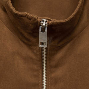 Wholesale Made Winter Apparel <b>Suede</b> <b>Jacket</b> OEM Custom Logo Printed High Quality Winter <b>Jacket</b> - Product Image 5