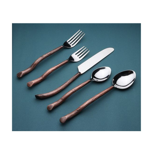 Ensemble de couverts couleur or prix de gros décor de table à manger top vente chaude ensemble de couverts pour mariage et restaurant - Product Image 2