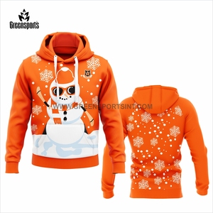 Cozy Family <b>Christmas</b> Pullover <b>Hoodie</b> Custom Sublimation Printed Festive Matching for Men Women Kids 100% Cotton - Product Image 5