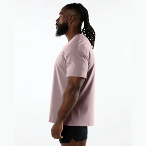 Nueva camiseta de verano para hombre, camiseta sólida de moda 2023 para hombre, camiseta informal de algodón de manga corta de Hip Hop de gran tamaño para hombre, ropa de calle, camisetas - Product Image 3