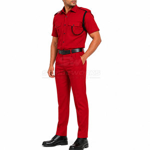 Uniforme de sécurité Premium Guard pour hommes et femmes, polo à manches longues et pantalon assorti pour une utilisation quotidienne en extérieur - Product Image 3