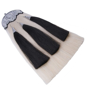 Mejor pelo de caballo hecho a medida Sporran cosido a mano borla fagot Sporrans - Product Image 1