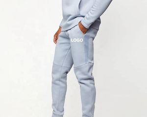 Prix de gros Ensemble de survêtement pour homme personnalisé 2 pièces, coupe-vent, short et veste à capuche, fermeture éclair, nylon, streetwear - Product Image 4