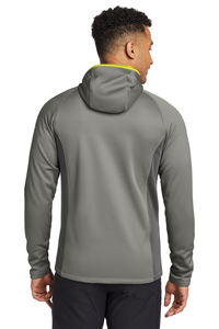 Sweat-shirt à capuche athlétique personnalisé de haute qualité Tailles personnalisées Vêtements de sport Fit Hoodie Tech Fleece Colorblock Full-Zip Hooded Jacket - Product Image 3