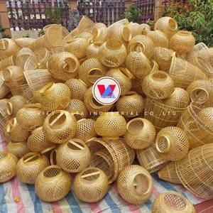 LÁMPARAS DE RATÁN DE BAMBÚ ECOLÓGICO/DISEÑO ECOLÓGICO/LISTO PARA EXPORTAR EN PEDIDOS A GRANEL - Product Image 1