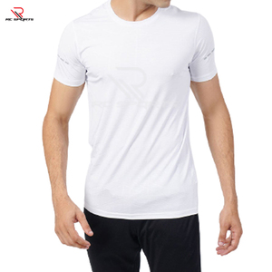 T-shirt décontracté pour homme, blanc, 100% coton, tendance, coupe ample, manches courtes - Product Image 5
