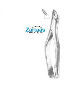 Fórceps de extracción de acero inoxidable de alta calidad raíces superiores Fig 7 exportadores y fabricante - Product Image 3