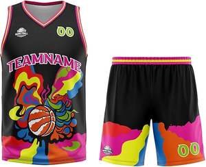 Servicios OEM precio barato uniformes de baloncesto logotipo personalizado impreso bajo MOQ uniformes de baloncesto unisex - Product Image 5