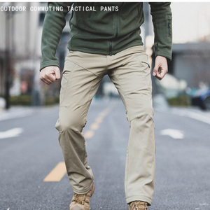 Pantalon tactique d'hiver imperméable pour homme de haute qualité, pantalon cargo extensible doublé en polaire pour l'extérieur - Product Image 3