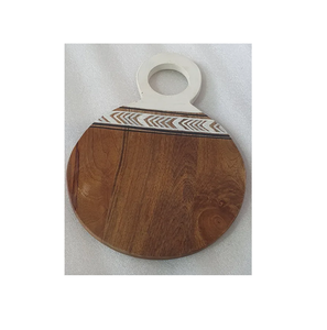 100% Madera de la mejor calidad y tabla de cortar impresa para forma cuadrada y al mejor precio color madera de mango natural - Product Image 6