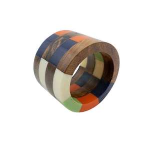 Top Quality Handmade Design Wood Napkin <b>Ring</b> Holder Event Party Catering Decor Usage <b>Resin</b> Napkin <b>Ring</b> Holder at Address Craft - Product Image 2