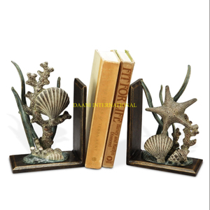 ที่ใส่หนังสือทะเลที่ตั้งหนังสือปลาดาวปะการังโลหะที่เก็บหนังสือลายทะเลชุดหนังสือประดับธีมทะเลชุดหนังสือสไตล์ชายทะเลของตกแต่งห้องสมุด - Product Image 1
