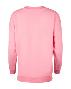 Sweat-shirt pour femme, hiver, automne, imprimé, uni, col rond, avec logo personnalisé, 100% coton, molleton, col rond, sweat-shirt pour femme - Product Image 4