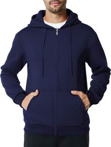 Sweat à capuche unisexe en polaire premium, tissu tricoté doux, séchage rapide, chaud, vêtements décontractés d'hiver, vente en gros, fabricant OEM ODM, Bangladesh - Product Image 2