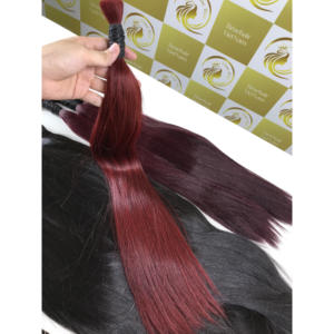 100cm Cheveux Naturels 100% Remy Extensions de Cheveux Vietnamiens Naturels Bruts Double Tirage et Paquet En Gros Du Vietnam Droit - Product Image 4