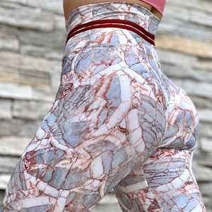 กางเกงรัดรูปเอวสูงสำหรับผู้หญิงเลกกิ้งเล่นยิมกางเกงรัดรูปยกก้นทรง V ด้านหลัง - Product Image 6