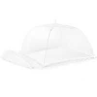 Tente d'été Martom avec grill alimentaire, moustiquaire et parapluie en maille à armature droite pour repas et barbecues en extérieur (Polyester)
