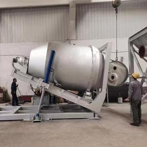 เตาหลอมโลหะอุตสาหกรรมแบบหมุนเอียงอัตโนมัติ ระบบไฮดรอลิก ขนาด 10 ตัน 15 ตัน 20 ตัน ขายตรงจากโรงงาน - Product Image 2