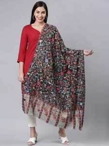 ผ้าคลุมไหล่แคชเมียร์ขนสัตว์สไตล์วินเทจคุณภาพสูงสำหรับผู้หญิง  มีหลายขนาดให้เลือก - สำหรับแผนกมุสลิม - Product Image 2