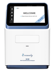 Seamaty SD1 hoàn toàn tự động khô sinh hóa Analyzer xách tay máu máy tính thử nghiệm - Product Image 1