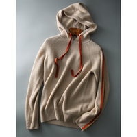 Nouveau modèle Sweat à capuche côtelé et pantalon de jogging en cachemire pour femmes