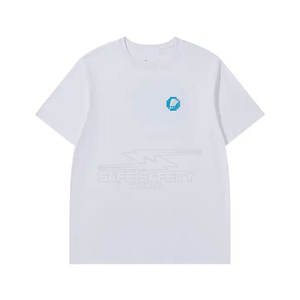 เสื้อยืดผ้าฝ้าย/เส้นใยไม้ไผ่พิมพ์ลายน้ำหนักเบาดีไซน์ใหม่ - Product Image 2