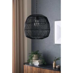 โคมไฟหวายสานวินเทจโคมไฟระย้าติดเพดานโคมไฟบ้านในชนบทสำหรับบ้านหรือโรงแรมใช้ในร่ม - Product Image 5