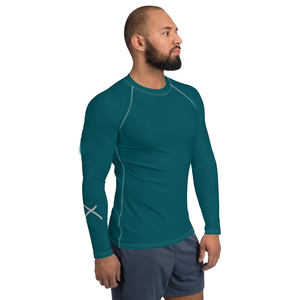 Meilleure qualité chemise de Compression unisexe séchage rapide BJJ Rash Guard vêtements de Protection d'écran solaire Anti-UV respirant imprimé pour - Product Image 3