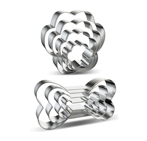 Outils de décoration de biscuits de cuisson Machine à biscuits en métal Presse à biscuits en acier inoxydable avec pièce de design - Product Image 6