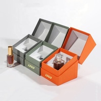 Usine personnalisée papier de luxe boîte-cadeau cosmétique bouteilles en verre vides 50ml 100ml bouteille de parfum de luxe avec emballage de boîte-cadeau