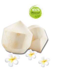 น้ำมะพร้าวปอกเปลือกด้วยเพชรสดที่มีเปลือกสด - Product Image 2