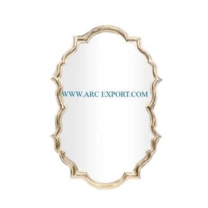 Miroir mural de luxe en métal de grande taille de qualité supérieure à la demande Nouveau style supérieur Miroir intérieur en métal pour chambre à coucher - Product Image 2