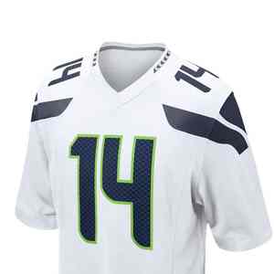 Maillot de football américain au design unique, personnalisé avec le nom et le numéro de l'équipe, respirant, haute visibilité - Product Image 4