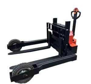 Nouvelle chariot élévateur électrique tout-terrain de 1,5 tonne, fonctionnement à la marche, roues en PU, hauteur de levage de 270 mm, certifié CE/ISO, terrain accidenté - Product Image 2