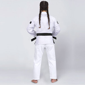 Jiu jitsu kimono niños y adultos Karate tela de algodón transpirable Judo traje para competición y entrenamiento Taekwondo Karate traje - Product Image 5