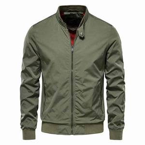 Service OEM/ODM Fabrication de vêtements pour hommes personnalisé hiver printemps manteau imperméable coupe-vent polyester bombardier vestes de rue principale - Product Image 1