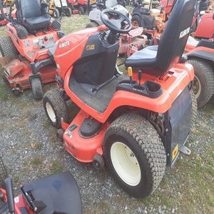 Riding Lawn Mower Gas Powered <b>Brush</b> Cutter Seat Steering Wheel <b>Deck</b> Type for Garden Farm Path - Product Image 1