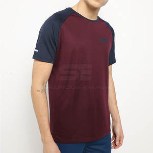 2025 T-Shirt à manches courtes pour hommes respirants de haute qualité 100% coton Simple couleur unie fabriqué au Pakistan - Product Image 6