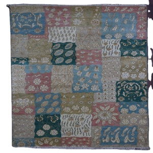 SK NOOR SONS PRÉSENTE LUXE TAPIS EN SOIE DE BAMBOU À FAIT À LA MAIN TAPIS CARRÉS PRIÈRE DÉCOR VIVANT IDÉAL ADOS Dîner - Product Image 1