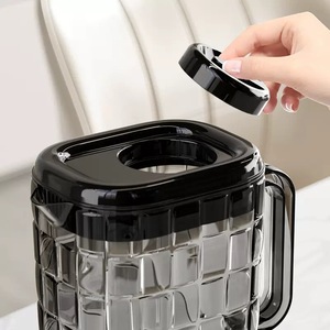 Carafe à eau froide en plastique de 2 L pour limonade, idéale pour l'été, la maison, les festivals en extérieur, avec système de pression, pour le stockage au réfrigérateur - Product Image 4