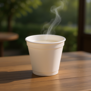 Bicchieri da Caffè Biodegradabili in Amido di Mais da 360ml (12 oz) Monouso - Product Image 3