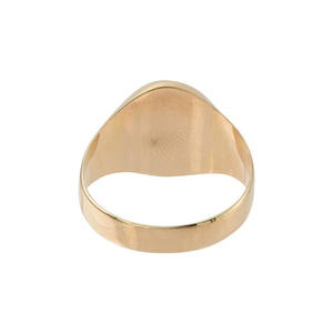 แหวนแต่งงาน/หมั้นทองคำ 18k ประดับพลอยแบล็คออนิกซ์ทรงรี ตัวเรือนแบบฝังขอบ สำหรับผู้หญิง เหมาะสำหรับงานฉลองครบรอบ งานเลี้ยง แฟชั่นเครื่องประดับคุณภาพจากโรงงาน - Product Image 4