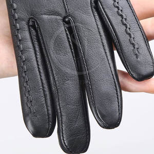 Nouvelle arrivée en stock Gants en cuir à la mode Qualité Made Gants en cuir à la mode avec logo personnalisé - Product Image 5