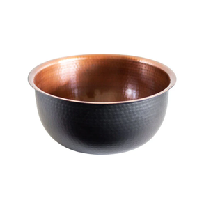 Copper <b>foot</b> Bowl Hammered <b>Foot</b> <b>Bath</b> Barrel Solid <b>Tub</b> Washing Bowl <b>Foot</b> Soaking Basin - Product Image 4