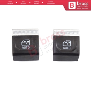 BDP1211-1 2 Piezas Cubierta de Botón de Repuesto para Interruptor Elevavidrios para Clio MK5 Captur MK2 5 Puertas 254107001R - Product Image 3