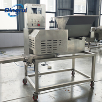 Machine automatique de formage de galettes à haute capacité, 2100-4200 PCS/H, pour la fabrication de burgers de viande, destinée à la transformation alimentaire commerciale