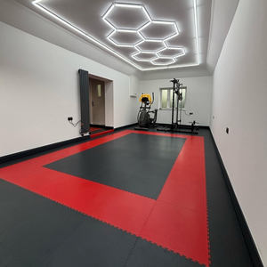 Carreaux de sol amovibles à emboîter <span class=keywords><strong>Protection</strong></span> de l'environnement Carrelage de sol de garage en PVC polyvalent - Product Image 2