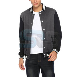 Chaqueta de invierno Letterman de último diseño para hombre, chaqueta de invierno con logotipo de ajuste cómodo de manga larga de tela de lana de algodón de alta calidad - Product Image 4