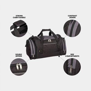 Bolsa Deportiva Unisex Oxford de Poliéster Taizen, con Cierre de Cremallera, Capacidad de 30-40L, Color Sólido, Estilo Casual, Correa Ajustable - Product Image 5